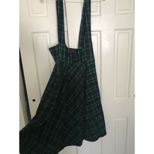 Modcloth plaid jumper